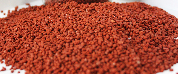 Red calcined bauxite for highfriction road paving News -1-
